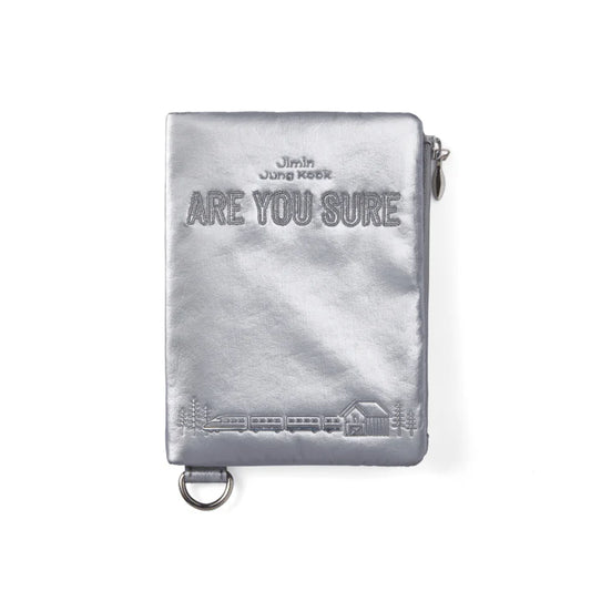 bts jimin & jung kook - [are you sure?!] official md season2 passport pouch