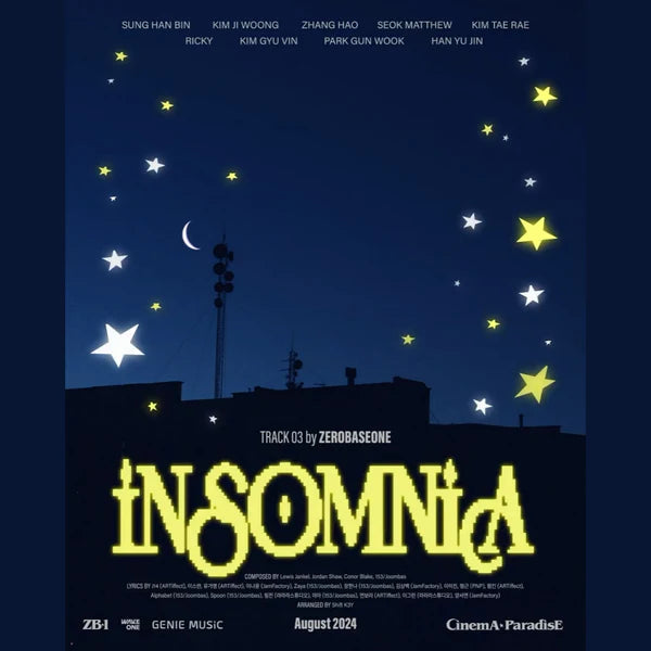 zerobaseone - 4th mini album [cinema paradise] zerose ver.