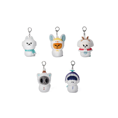 txt - [ppulbatu snow magic] plush keyring (holiday ver.)