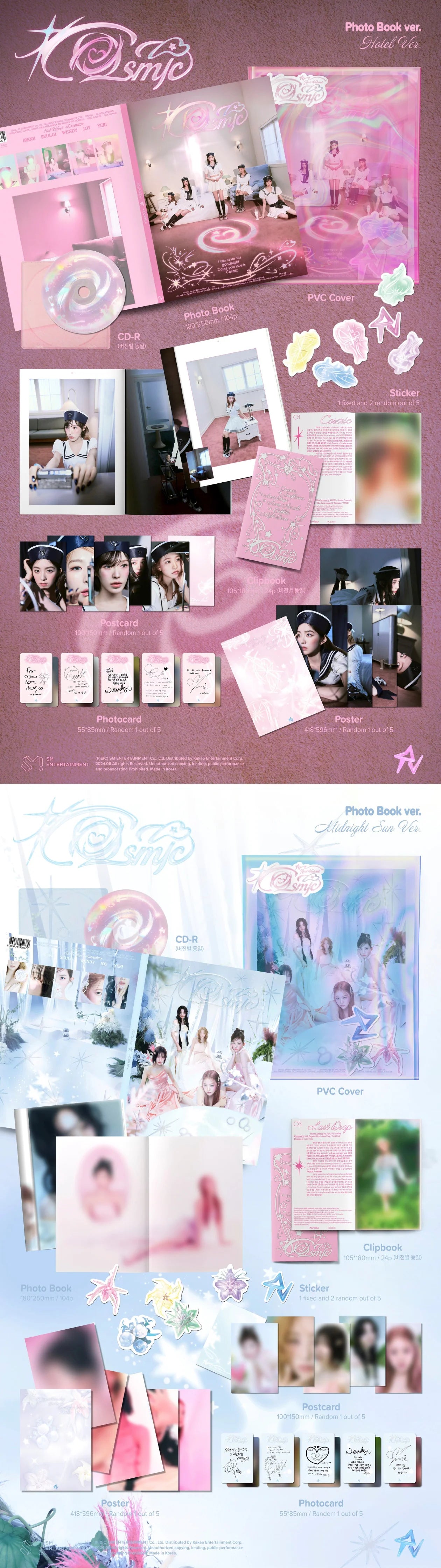red velvet - [cosmic] photobook ver.