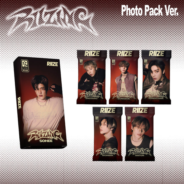 riize - 1st mini album [riizing] photo pack ver. (smart album)