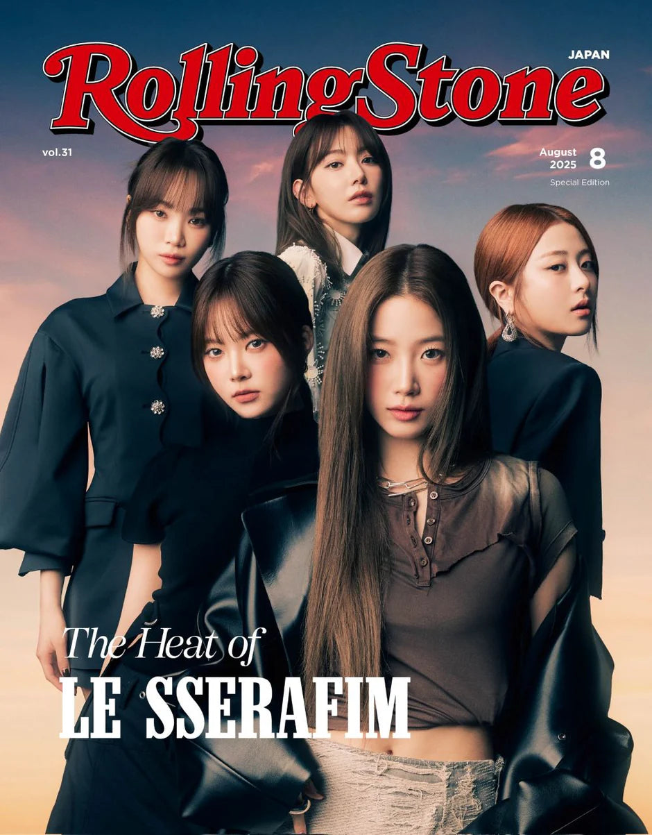 rolling stone japan - [2025, august] - cover : le sserafim