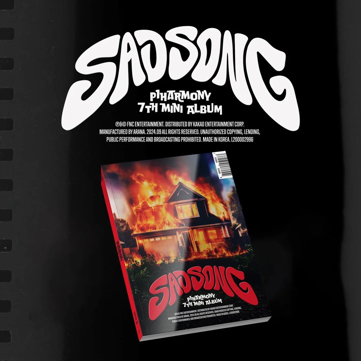 p1harmony - 7th mini album [sad song] standard ver.