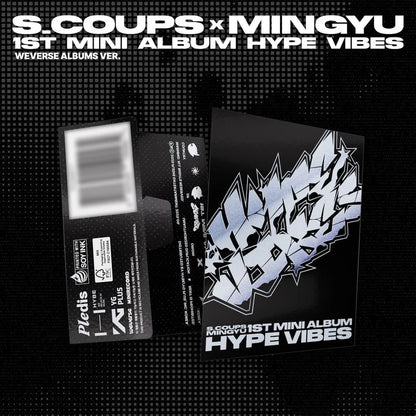 s.coups x mingyu (seventeen) - 1st mini album [hype vibes] weverse albums ver.