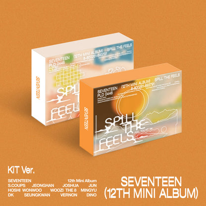 seventeen - 12th mini album [spill the feels] kit ver.