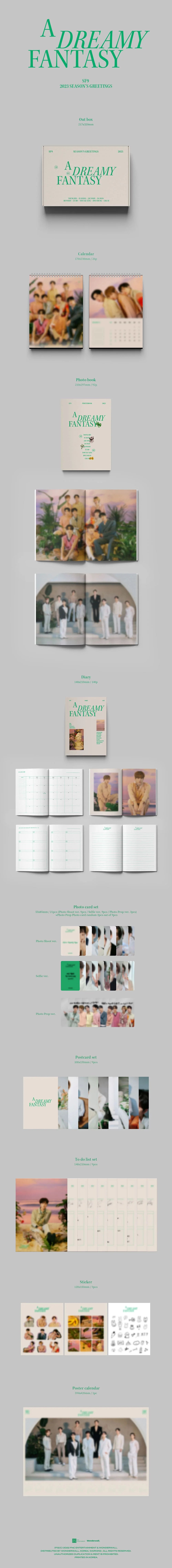 sf9 - 2023 season's greetings [a dreamy fantasy]