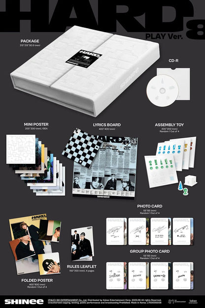 shinee - 8th album [hard] play ver.