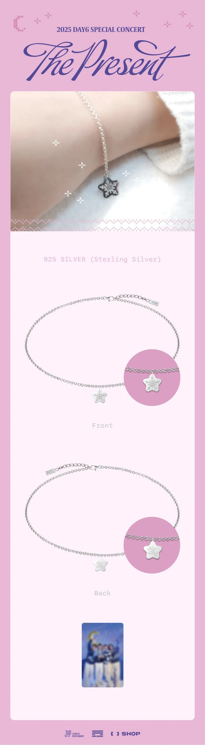 day6 - [the present 2025 special concert] official md silver bracelet