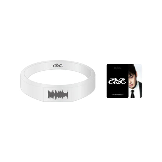 cha eun woo - [else 2nd mini album] pop-up official md silver soundwave ring