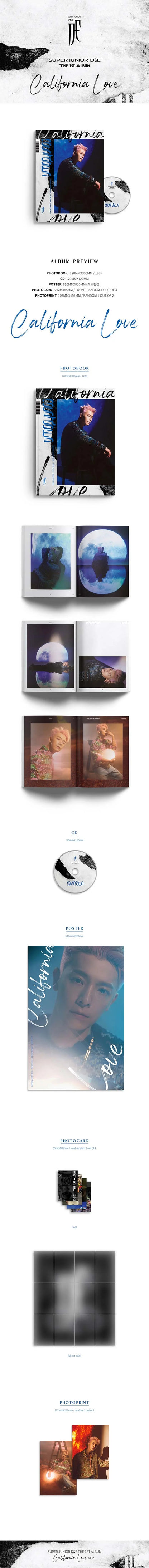 super junior d&e - countdown [1st album] california love ver.