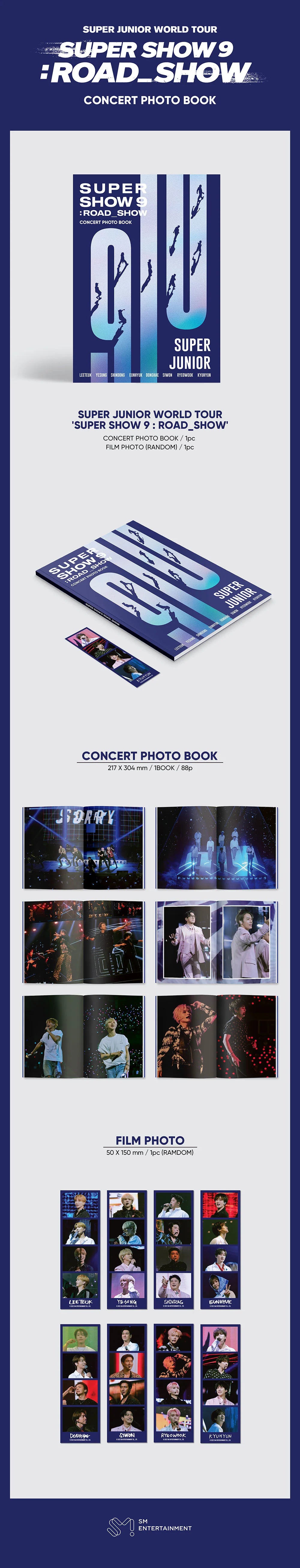 super junior - super show 9 : road_show concert photobook