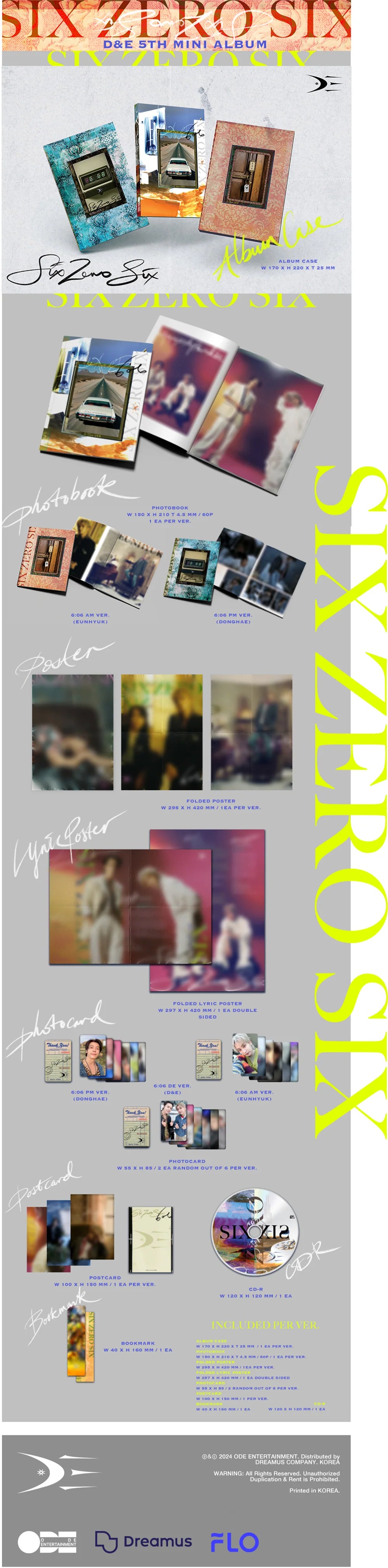 super junior d&e - 5th mini album [606]