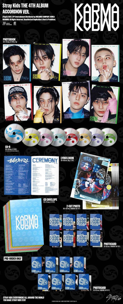 stray kids - 4th album [karma] accordion ver.