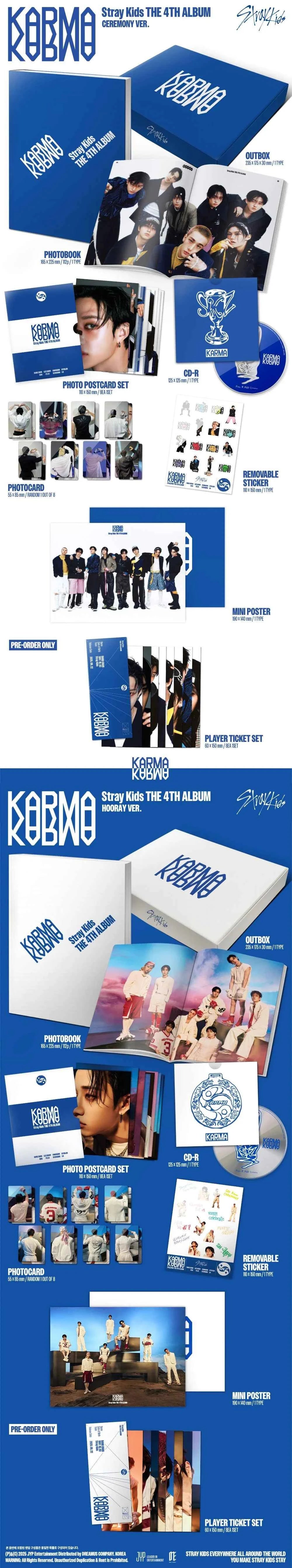stray kids - 4th album [karma] standard ver.