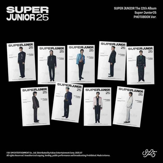 super junior - 12th album [super junior25] photobook ver.