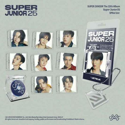 super junior - 12th album [super junior25] smini ver. (smart album)