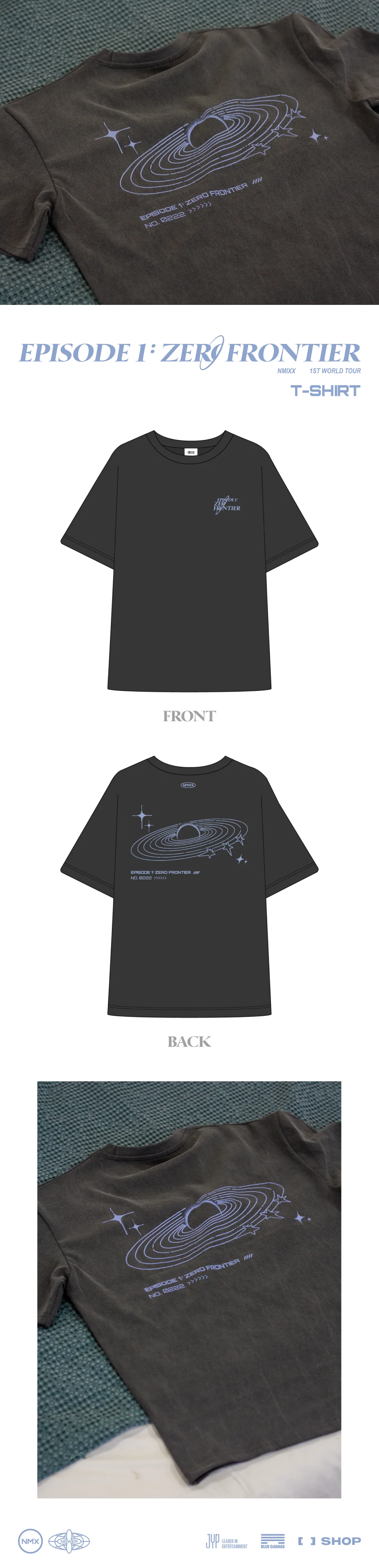 nmixx - [episode 1: zero frontier 1st world tour in incheon] t-shirt