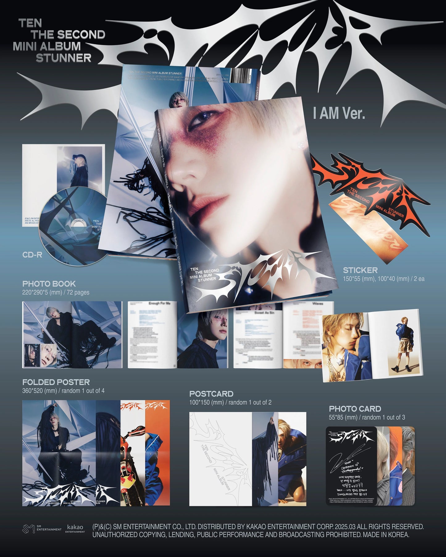 ten - 2nd mini album [stunner] i am ver.