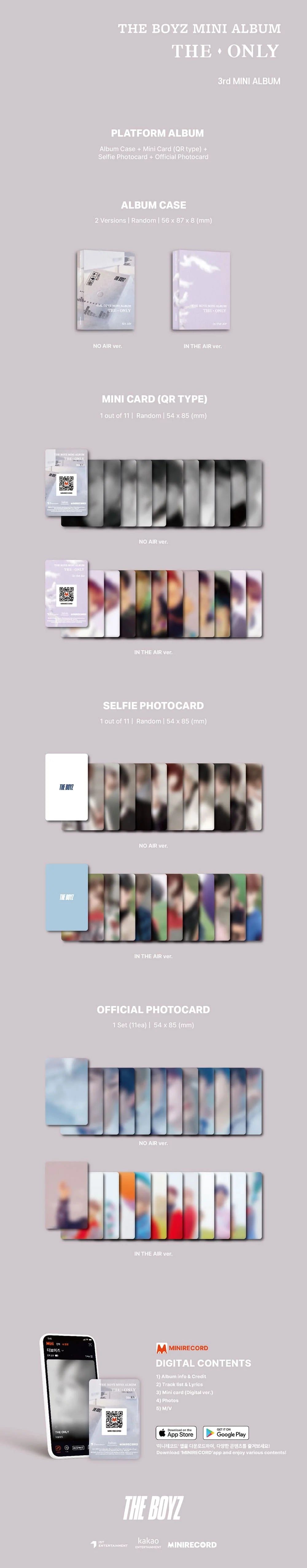 the boyz - 3rd mini album [the only] platform ver.