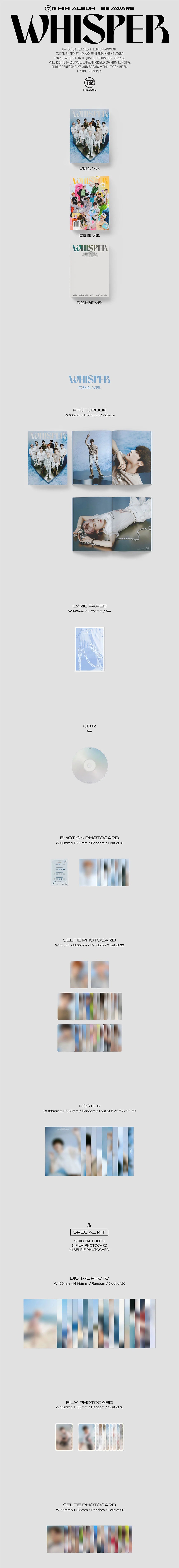 the boyz - 7th mini album [be aware]