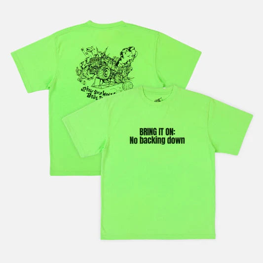 nct dream - [beat it up] t-shirt (neon green)