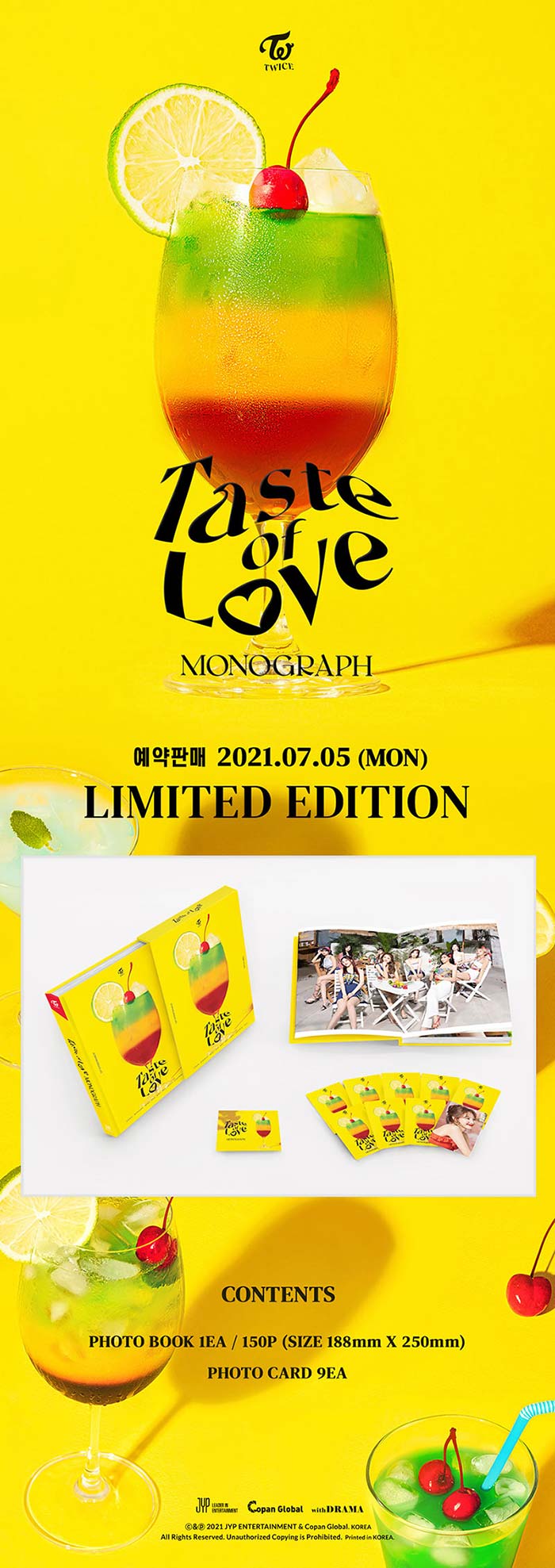 twice - taste of love [monograph]