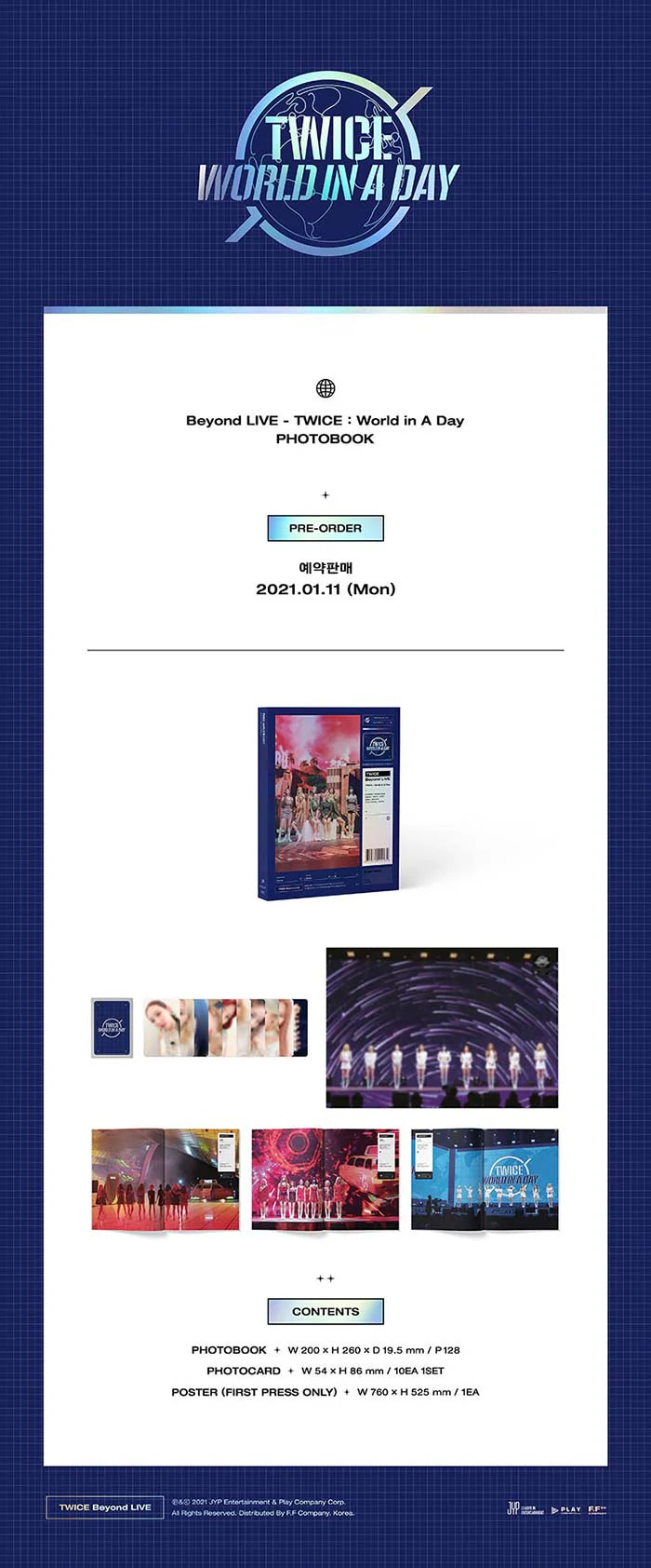 twice - world in a day photobook [beyond live]