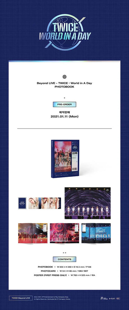 twice - world in a day photobook [beyond live]