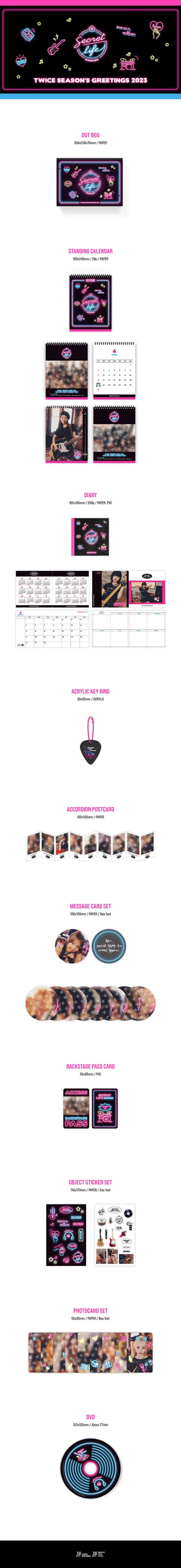 twice - 2023 season's greetings [secret life @house]