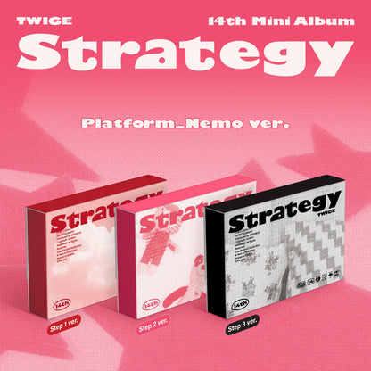 twice - 14th mini album [strategy] platform_nemo ver.