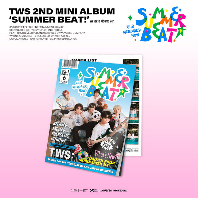 tws - 2nd mini album [summer beat!] weverse albums ver.