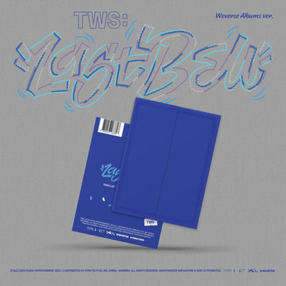 tws - 1st single album [last bell] weverse albums ver.