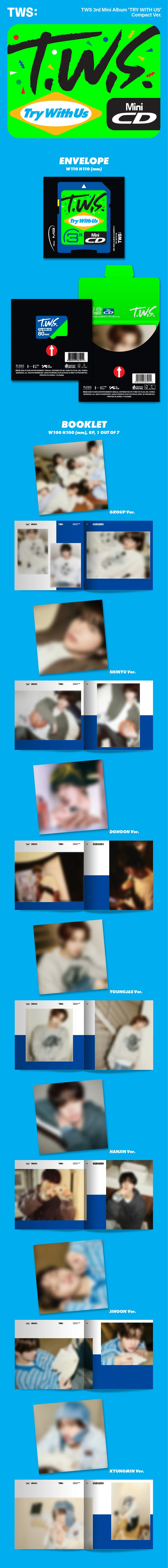 tws - 3rd mini album [try with us] compact ver.