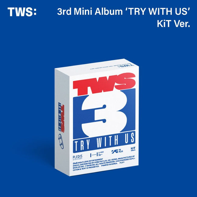 tws - 3rd mini album [try with us] kit ver.