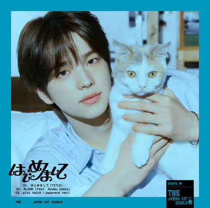 tws - japan 1st single album [はじめまして] solo jacket shinyu ver.