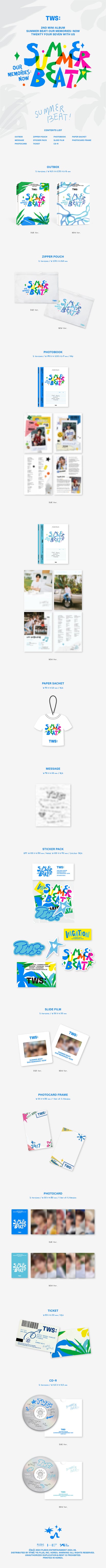 tws - 2nd mini album [summer beat!]