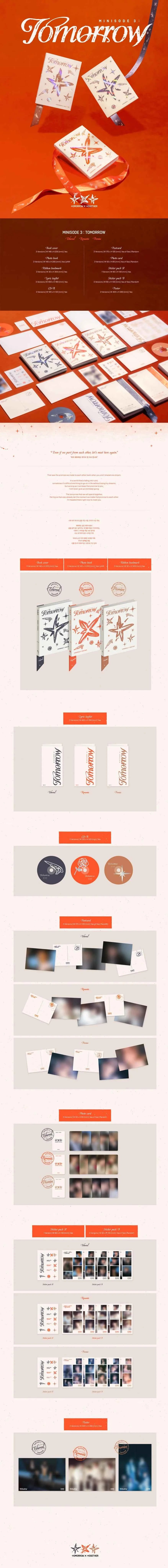 txt - 6th mini album [minisode 3: tomorrow]