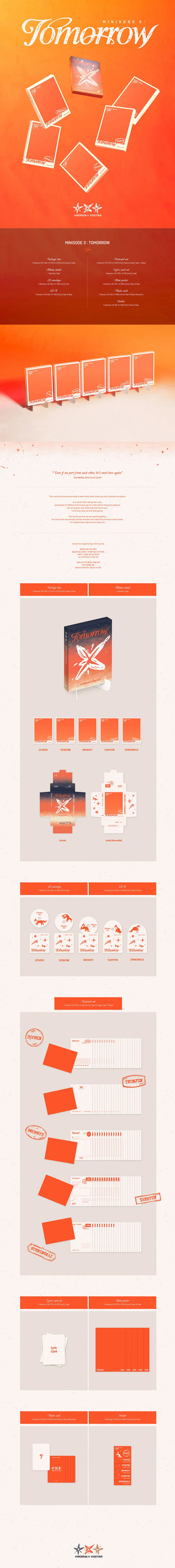 txt - 6th mini album [minisode 3: tomorrow] light ver.