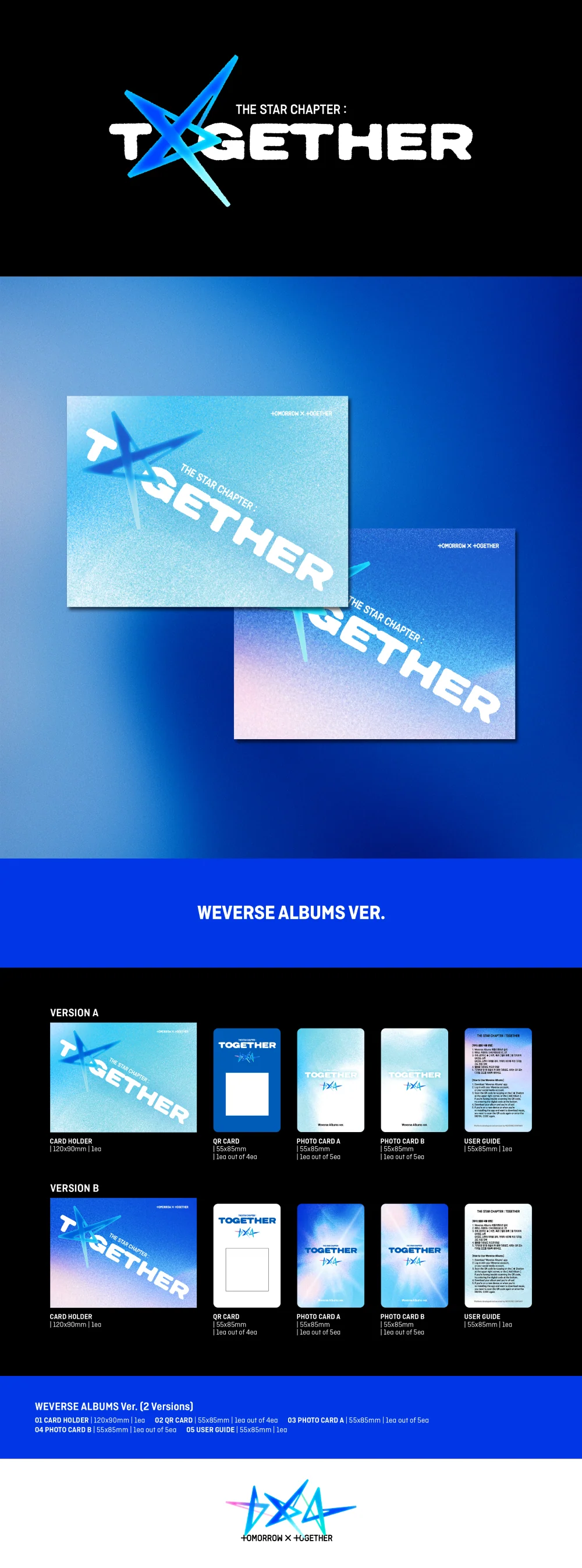 txt - [the star chapter : together] weverse albums ver.