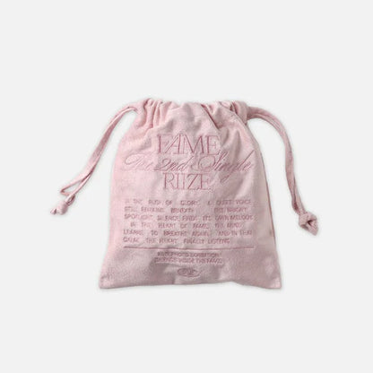 riize - [silence: inside the fame] velvet pouch