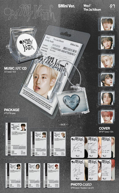 wayv - 2nd album [on my youth] smini ver.