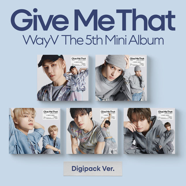 wayv - 5th mini album [give me that] digipack ver.