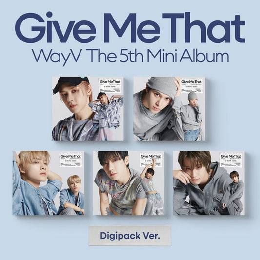 wayv - 5th mini album [give me that] digipack ver.