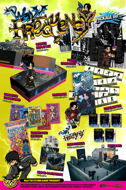 wayv - 6th mini album [frequency] package ver.
