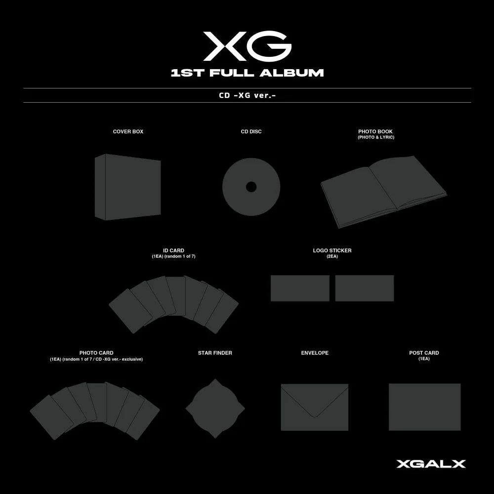 xg - 1st album (xg ver.)