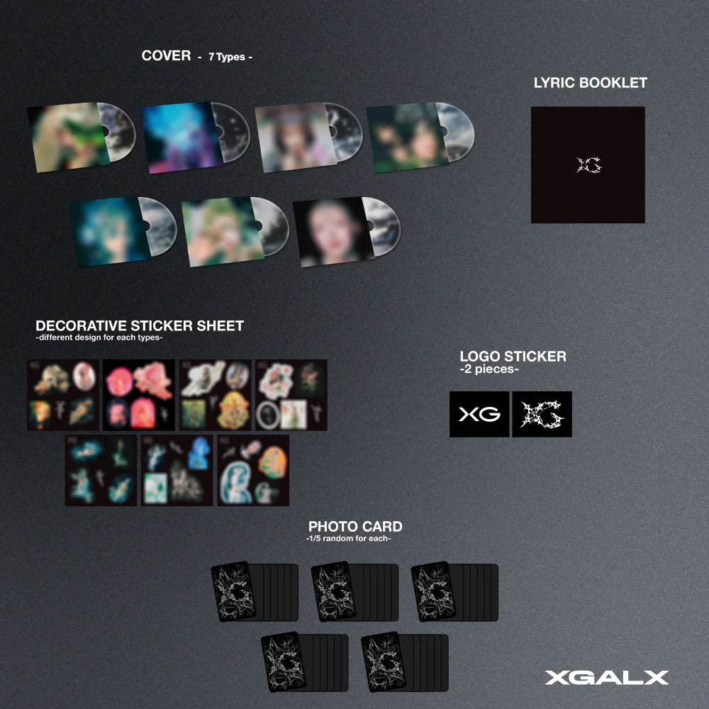 xg - 2nd mini album [awe] solo ver.