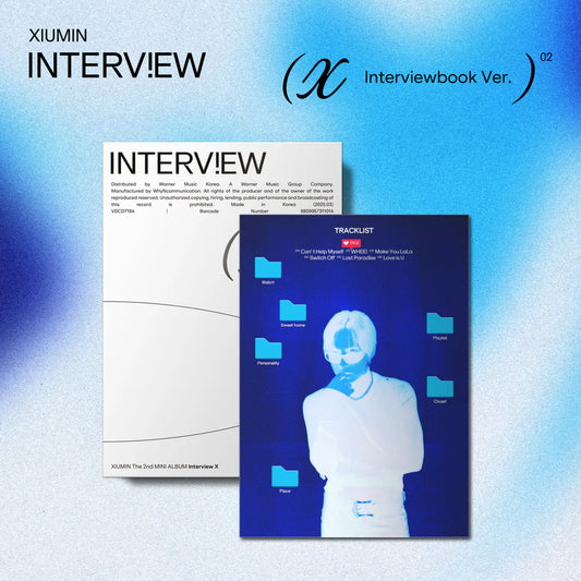 xiumin - [interview x] interviewbook ver.