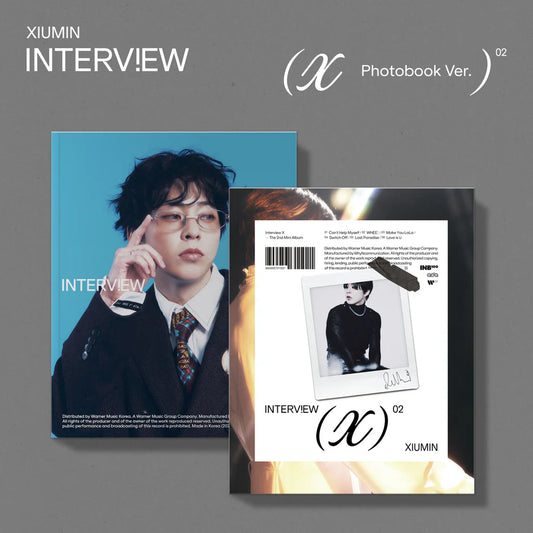 xiumin - [interview x] photobook ver.