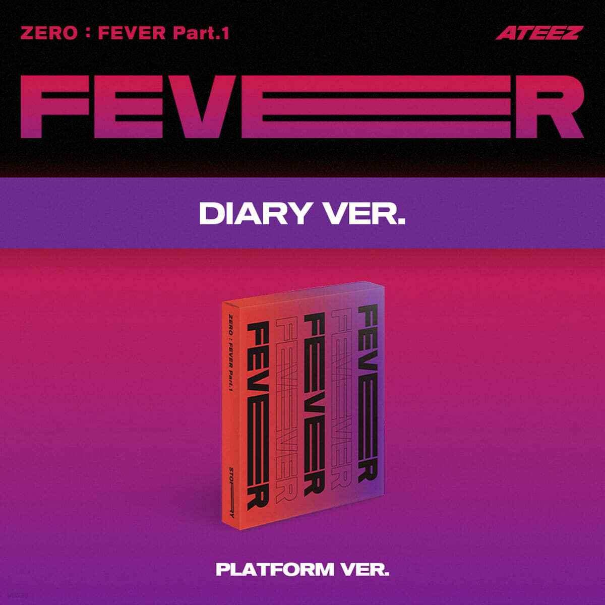 ateez - [zero : fever part. 1] platform ver.