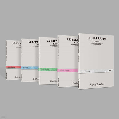 le sserafim - 3rd mini album [easy] compact ver.